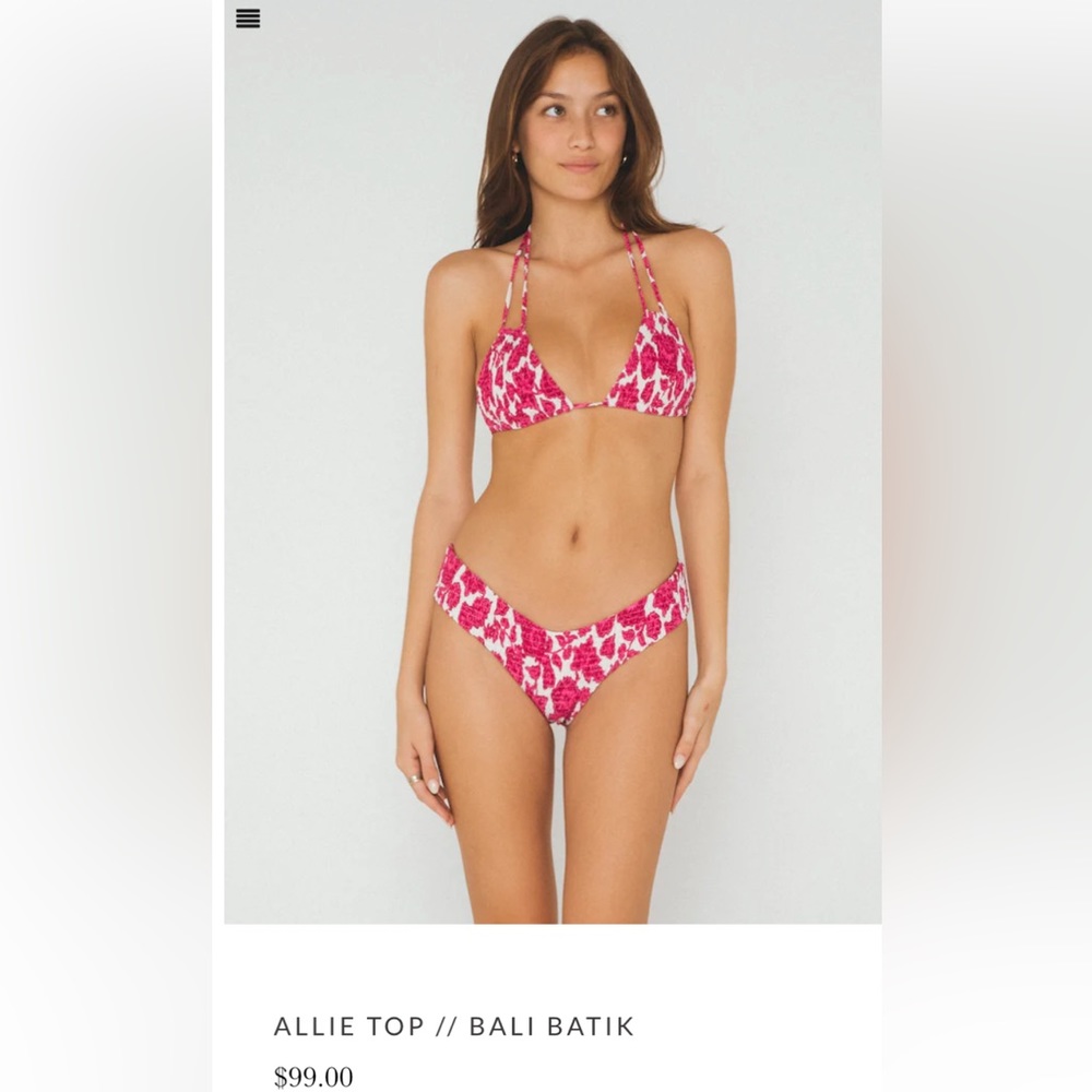 CITRINE SWIM Bikini Set- Bali Batik